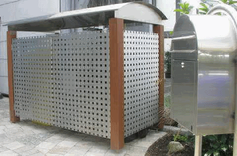 Flexhide M�lltonnenhaus, 2x Modul 80