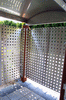 Flexhide M�lltonnenhaus Detailansicht Innenraum