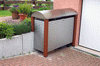 Flexhide vario M�lltonnenhaus individuell angepasst